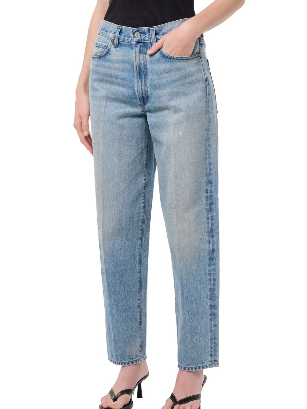 AGOLDE '80s High Waist Tapered Jeans